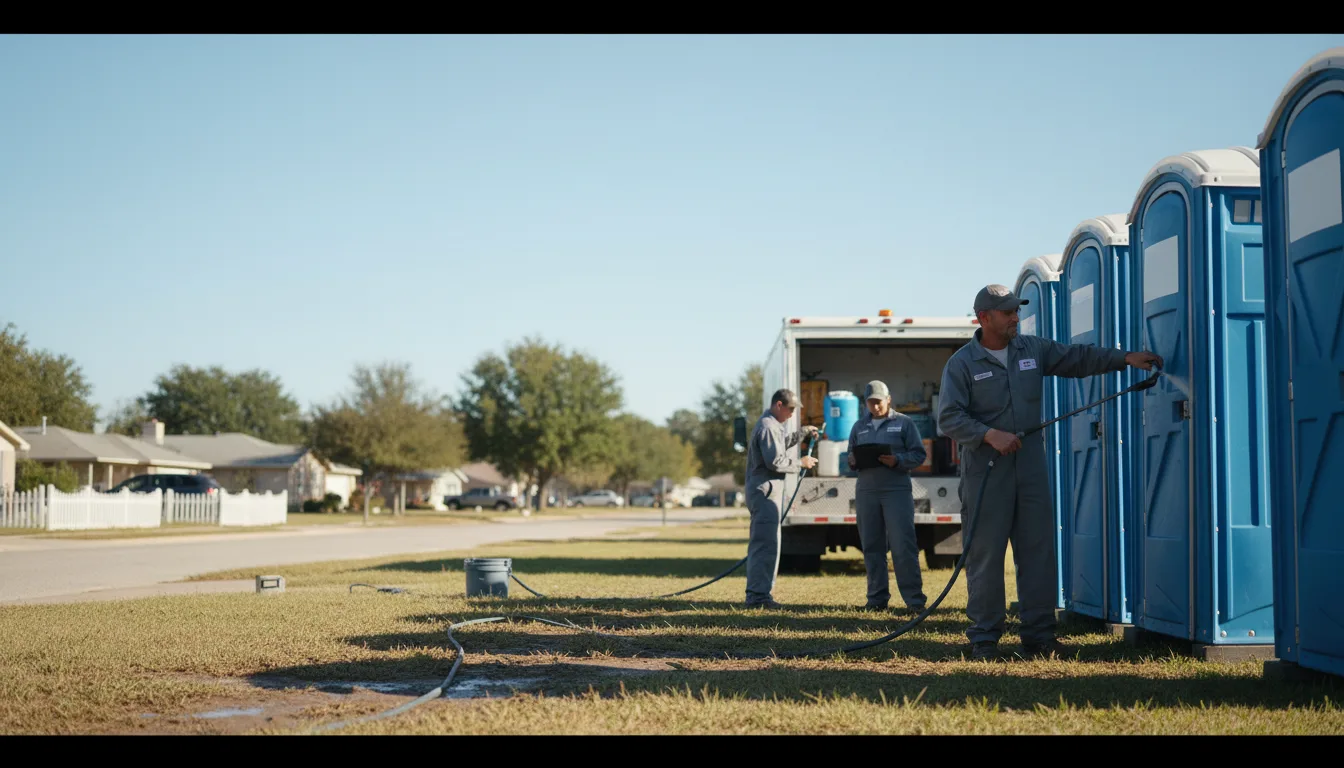 Long-Term Portable Toilet Rental in Eucha, OK near me